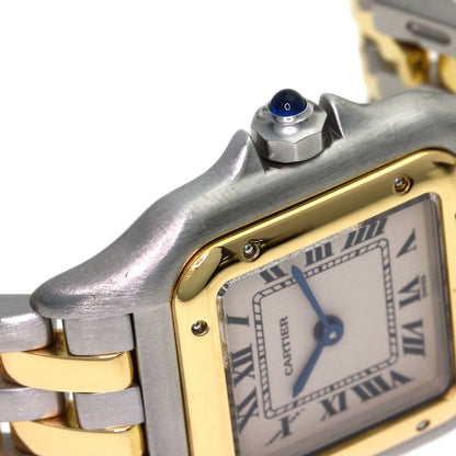 CARTIER PANTHERESM 2 Row Watches W25029B6 Stainless Steel/SSxK18YG Ladies