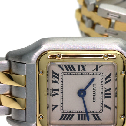 CARTIER PANTHERESM 2 Row Watches W25029B6 Stainless Steel/SSxK18YG Ladies