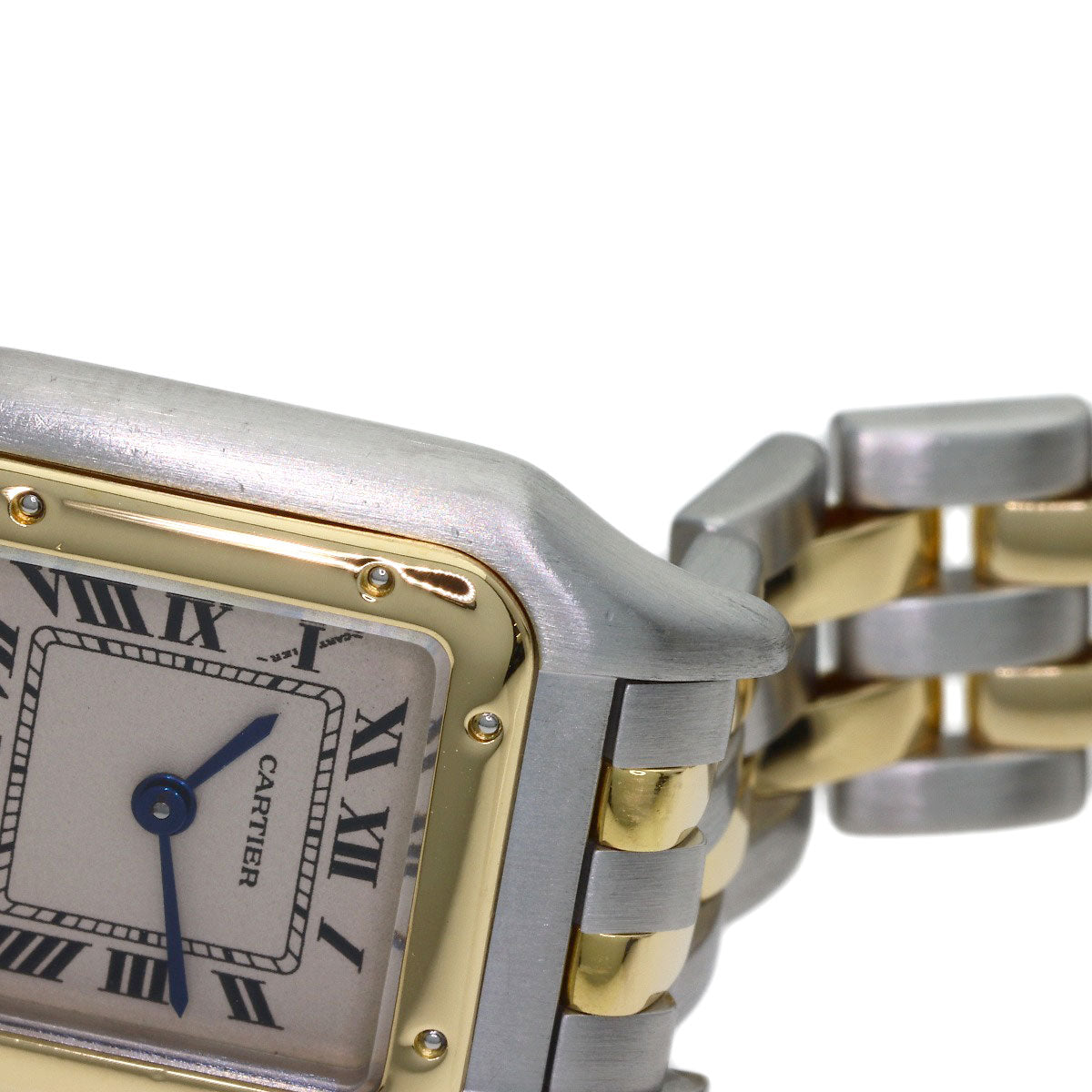 CARTIER PANTHERESM 2 Row Watches W25029B6 Stainless Steel/SSxK18YG Ladies