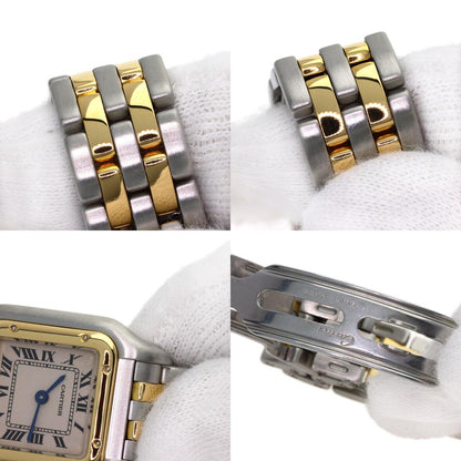 CARTIER PANTHERESM 2 Row Watches W25029B6 Stainless Steel/SSxK18YG Ladies