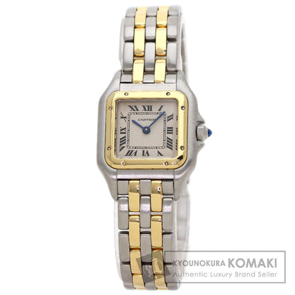 CARTIER PANTHERESM 2 Row Watches W25029B6 Stainless Steel/SSxK18YG Ladies