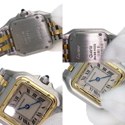 CARTIER PANTHERESM 2 Row Watches W25029B6 Stainless Steel/SSxK18YG Ladies