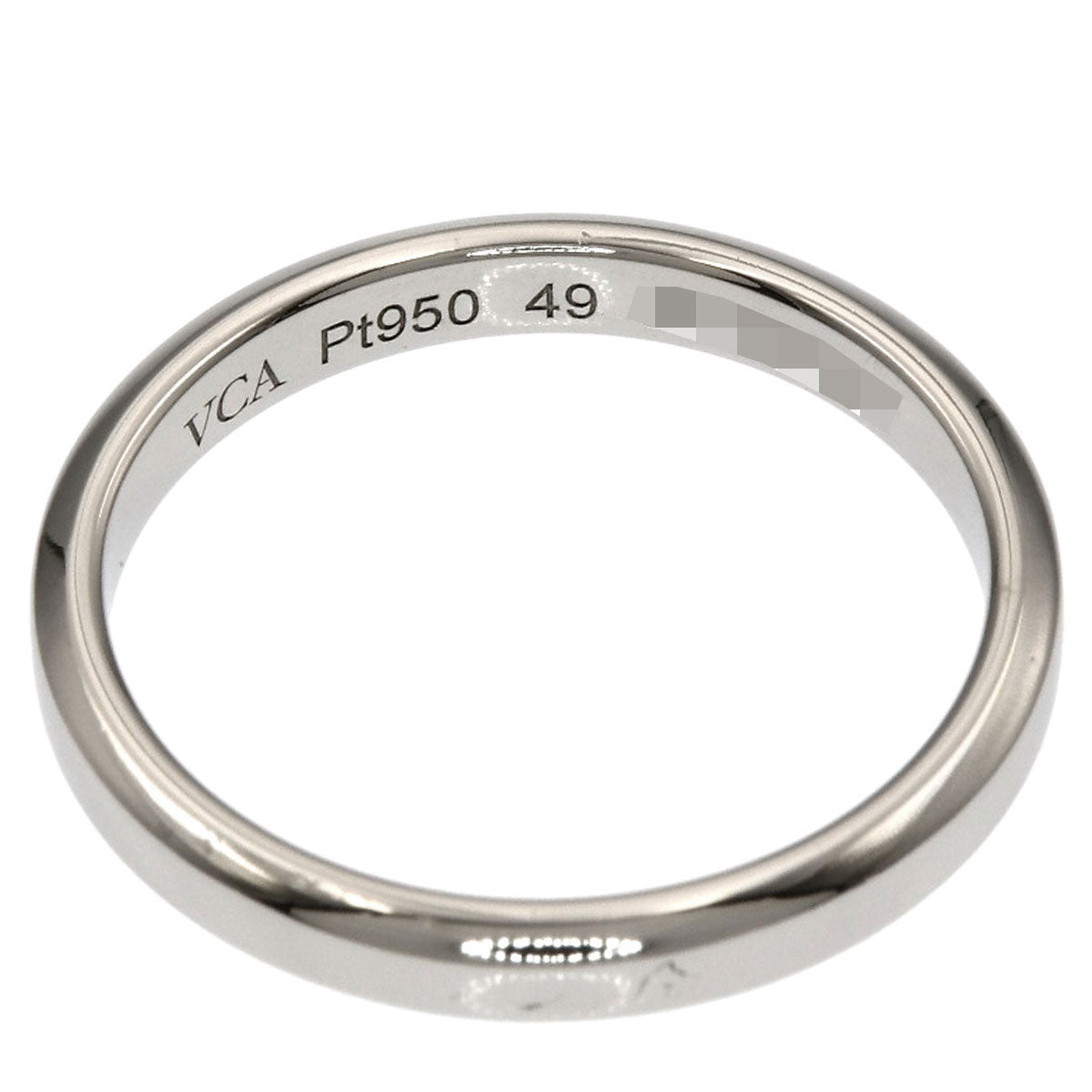 Van Cleef & Arpels Tour Rouge Marriage Ring Platinum PT950 Ladies [Used]