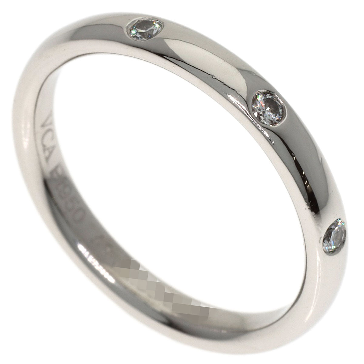 Van Cleef & Arpels Etoile 3P Diamond #48 Ring Platinum PT950 Ladies [Used]