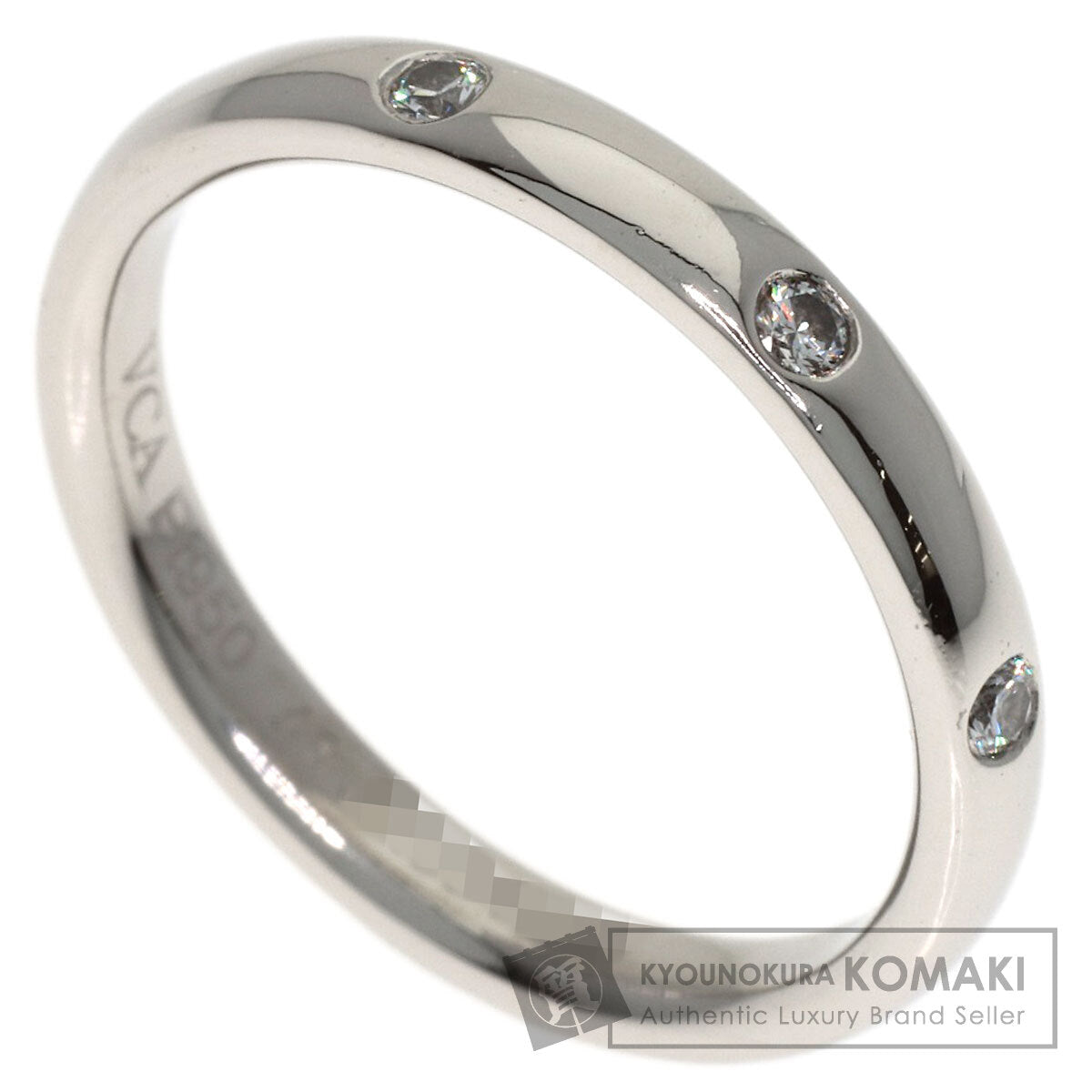 Van Cleef & Arpels Etoile 3P Diamond #48 Ring Platinum PT950 Ladies [Used]