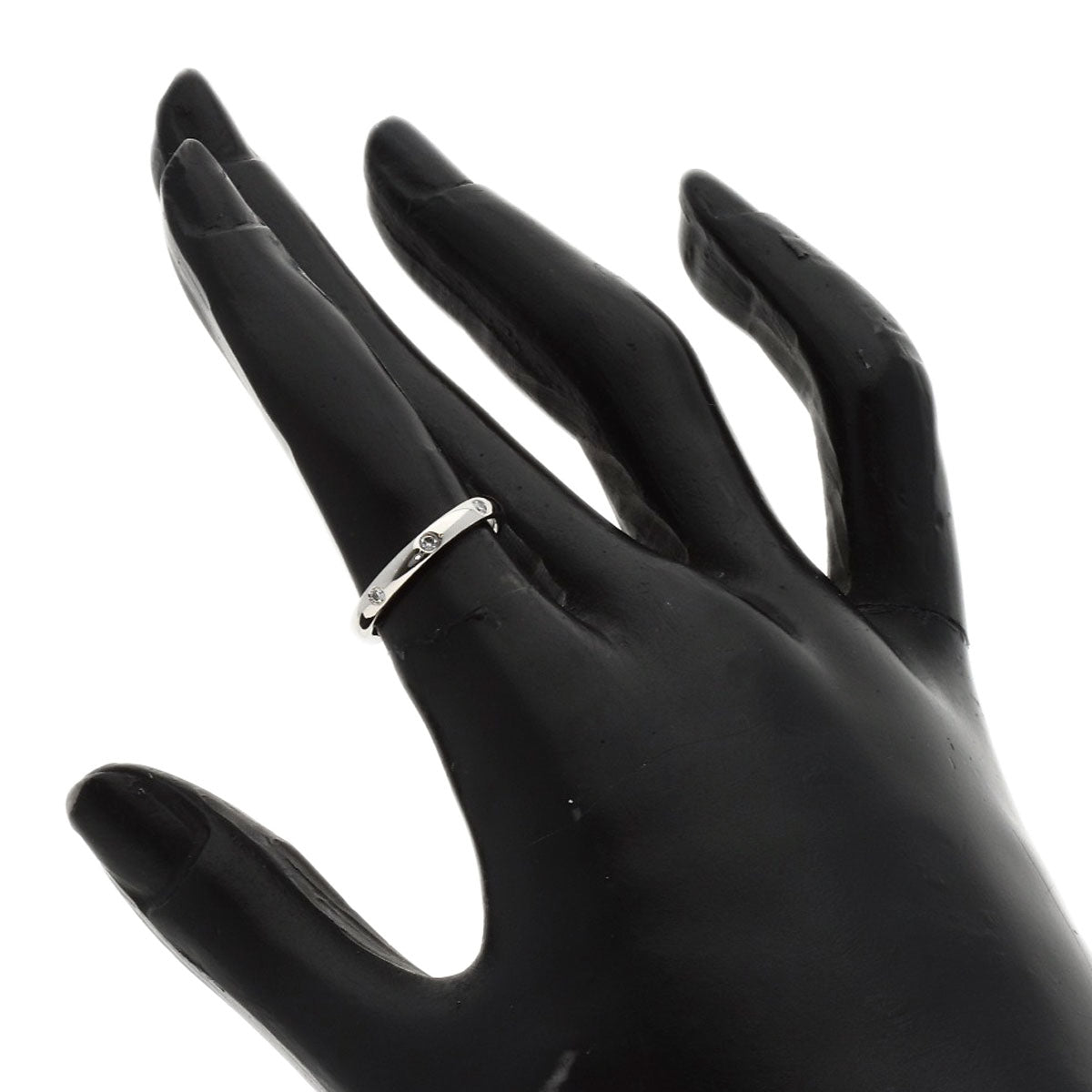 Van Cleef & Arpels Etoile 3P Diamond #48 Ring Platinum PT950 Ladies [Used]