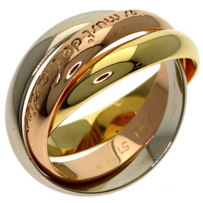 CARTIER Trinity #51 Ring K18 Yellow Gold K18 White GoldLadies [Used]