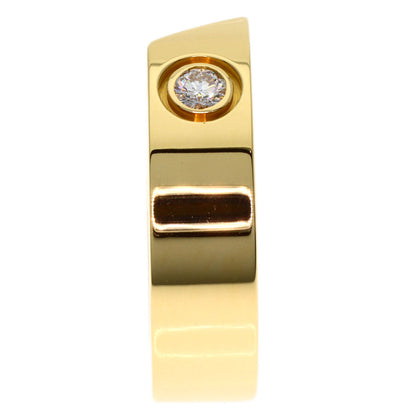 CARTIER Anniversary Diamond #49 Ring K18 Yellow Gold Ladies [Used]