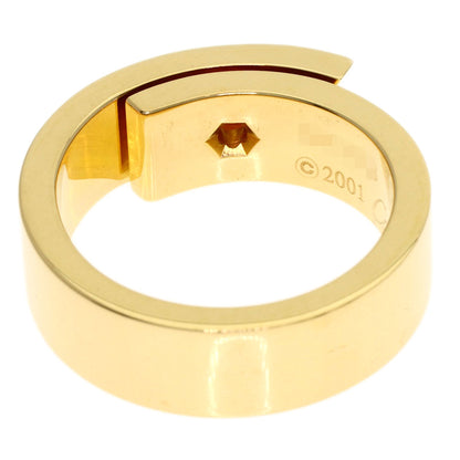 CARTIER Anniversary Diamond #49 Ring K18 Yellow Gold Ladies [Used]