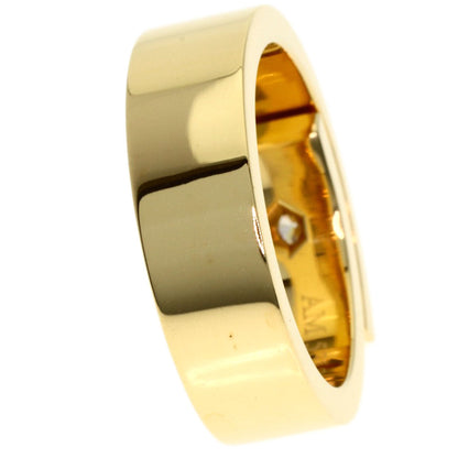 CARTIER Anniversary Diamond #49 Ring K18 Yellow Gold Ladies [Used]