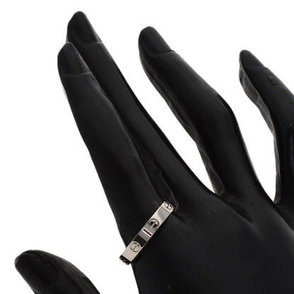 CARTIER Mini Love Ring #61 Ring K18 White Gold Ladies [Used]