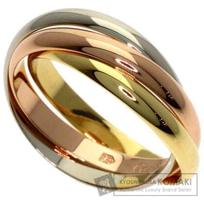 CARTIER Trinity SM #50 Ring K18 Yellow Gold K18 White GoldLadies [Used]