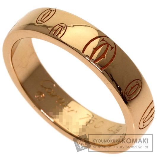 CARTIER Happy birthday # 49 Ring K18 Pink Gold Ladies [Used]