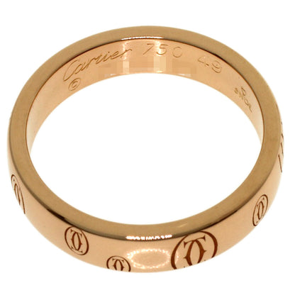 CARTIER Happy birthday # 49 Ring K18 Pink Gold Ladies [Used]