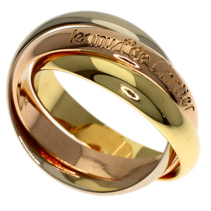 CARTIER Trinity #52 Ring K18 Yellow Gold K18 White GoldLadies [Used]