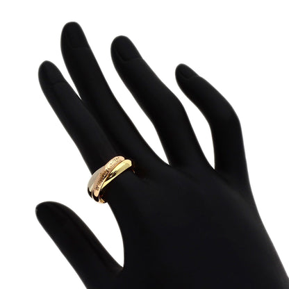 CARTIER Trinity #52 Ring K18 Yellow Gold K18 White GoldLadies [Used]