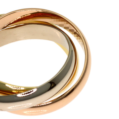 CARTIER Trinity #52 Ring K18 Yellow Gold K18 White GoldLadies [Used]