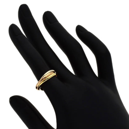 CARTIER Trinity Ring K18 Yellow Gold K18 White GoldLadies [Used]