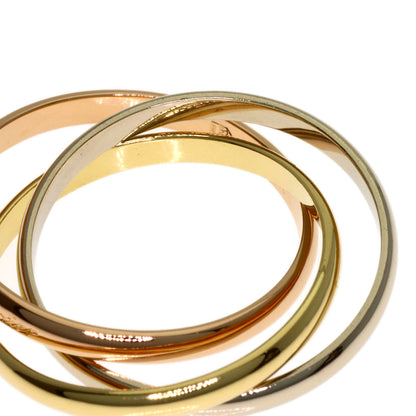CARTIER Trinity Ring K18 Yellow Gold K18 White GoldLadies [Used]
