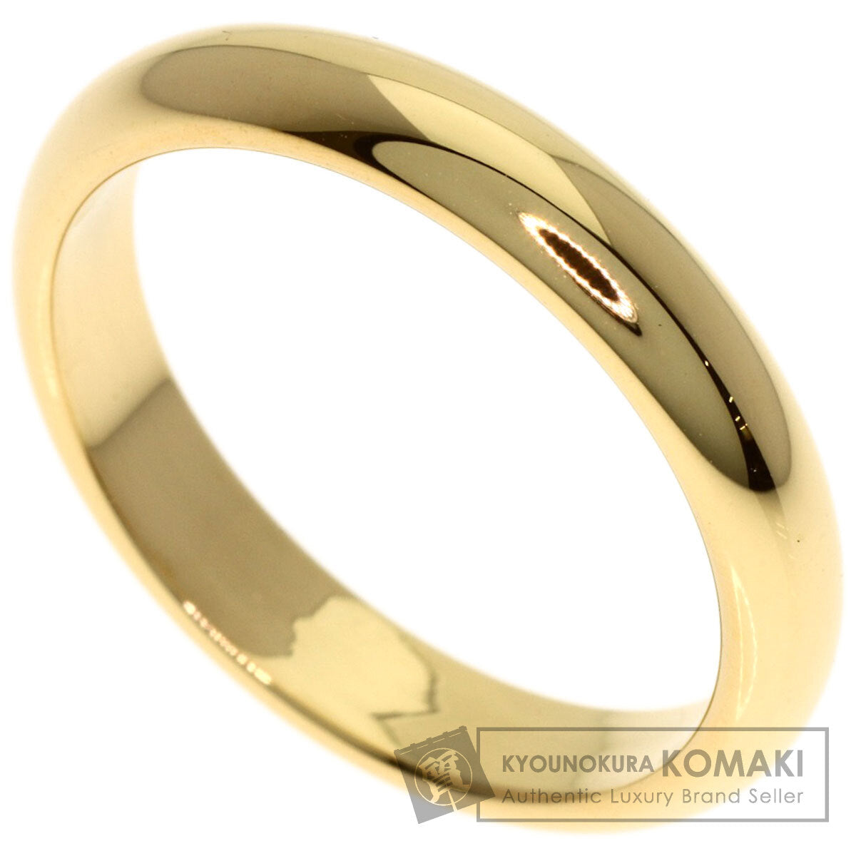CARTIER Wedding # 54 Ring K18 Yellow Gold Ladies [Used]