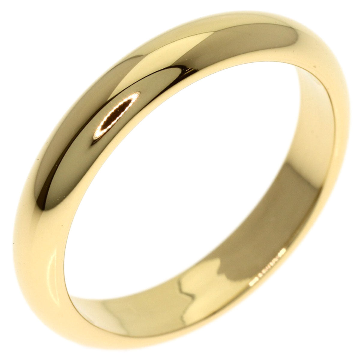 CARTIER Wedding # 54 Ring K18 Yellow Gold Ladies [Used]