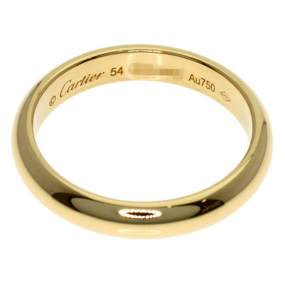 CARTIER Wedding # 54 Ring K18 Yellow Gold Ladies [Used]