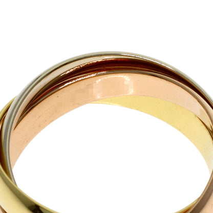 CARTIER Trinity #50 Ring K18 Yellow Gold K18 White GoldLadies [Used]
