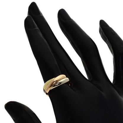 CARTIER Trinity #50 Ring K18 Yellow Gold K18 White GoldLadies [Used]