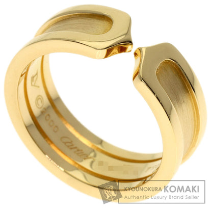 CARTIER C2 SM #51 Ring K18 Yellow Gold Ladies [Used]