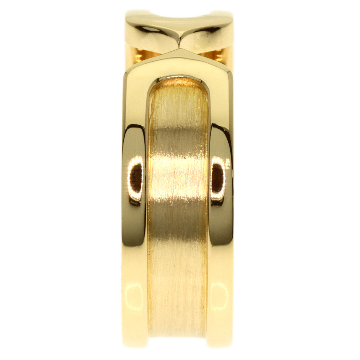 CARTIER C2 SM #51 Ring K18 Yellow Gold Ladies [Used]