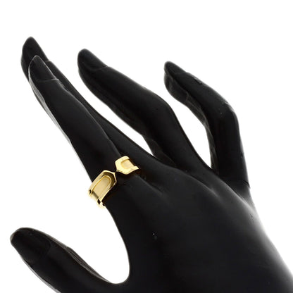 CARTIER C2 SM #51 Ring K18 Yellow Gold Ladies [Used]