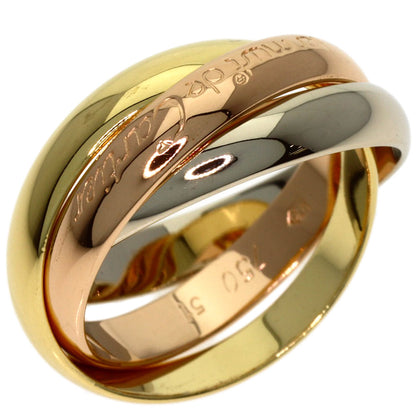 CARTIER Trinity #51 Ring K18 Yellow Gold K18 White GoldLadies [Used]