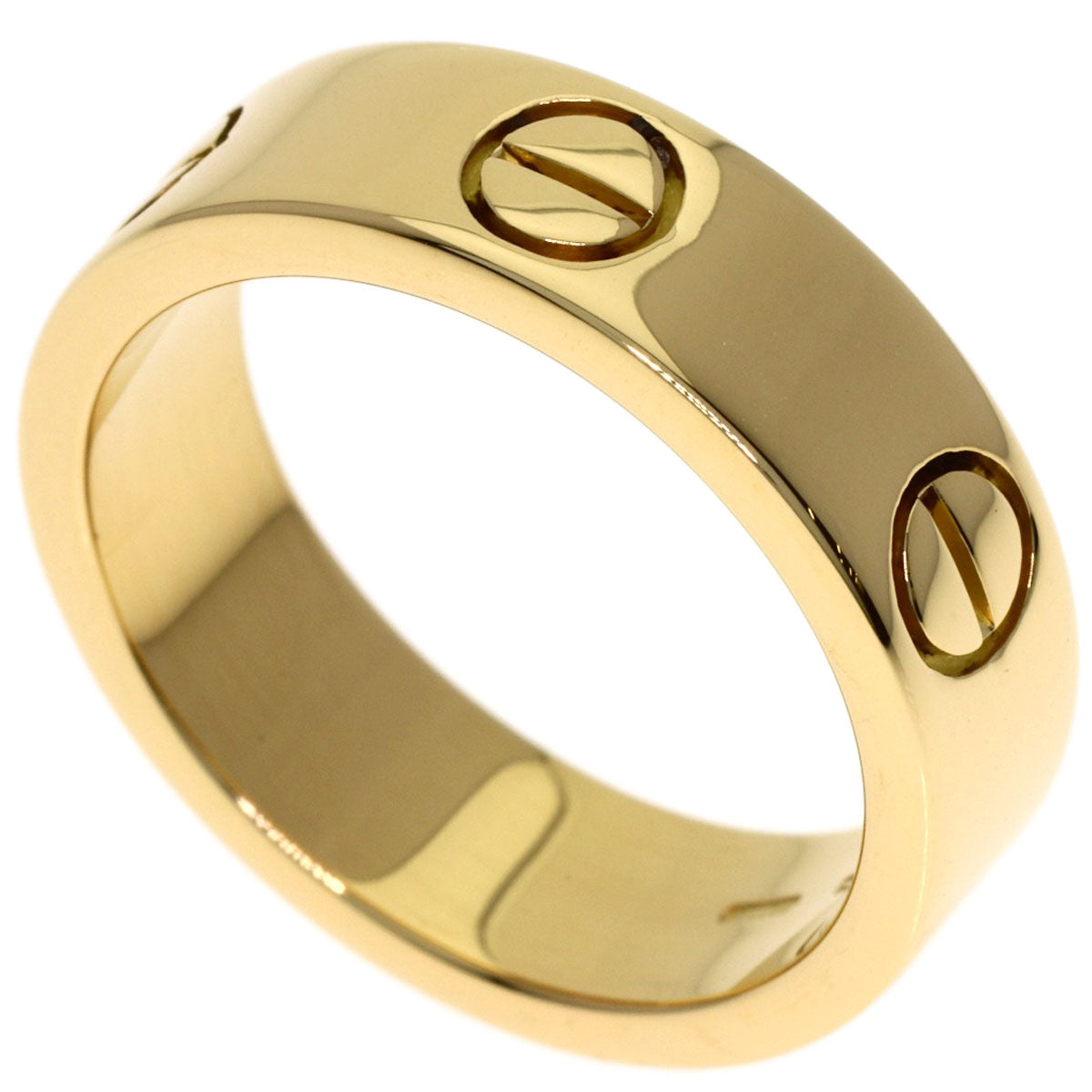CARTIER love ring #51 Ring K18 Yellow Gold Ladies [Used]