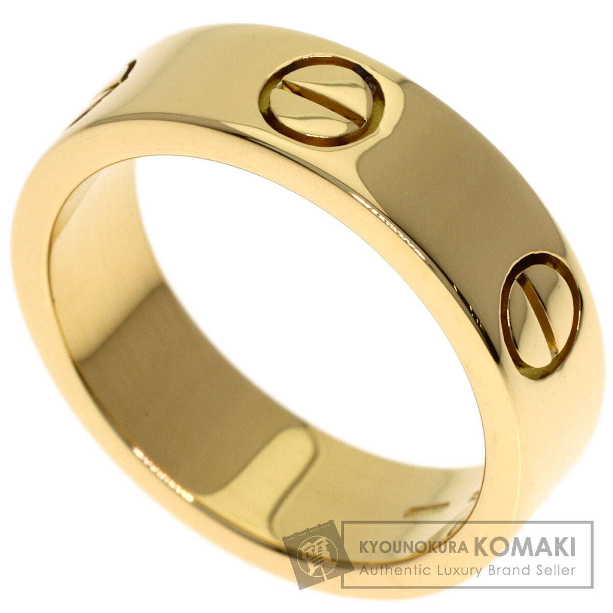 CARTIER love ring #51 Ring K18 Yellow Gold Ladies [Used]