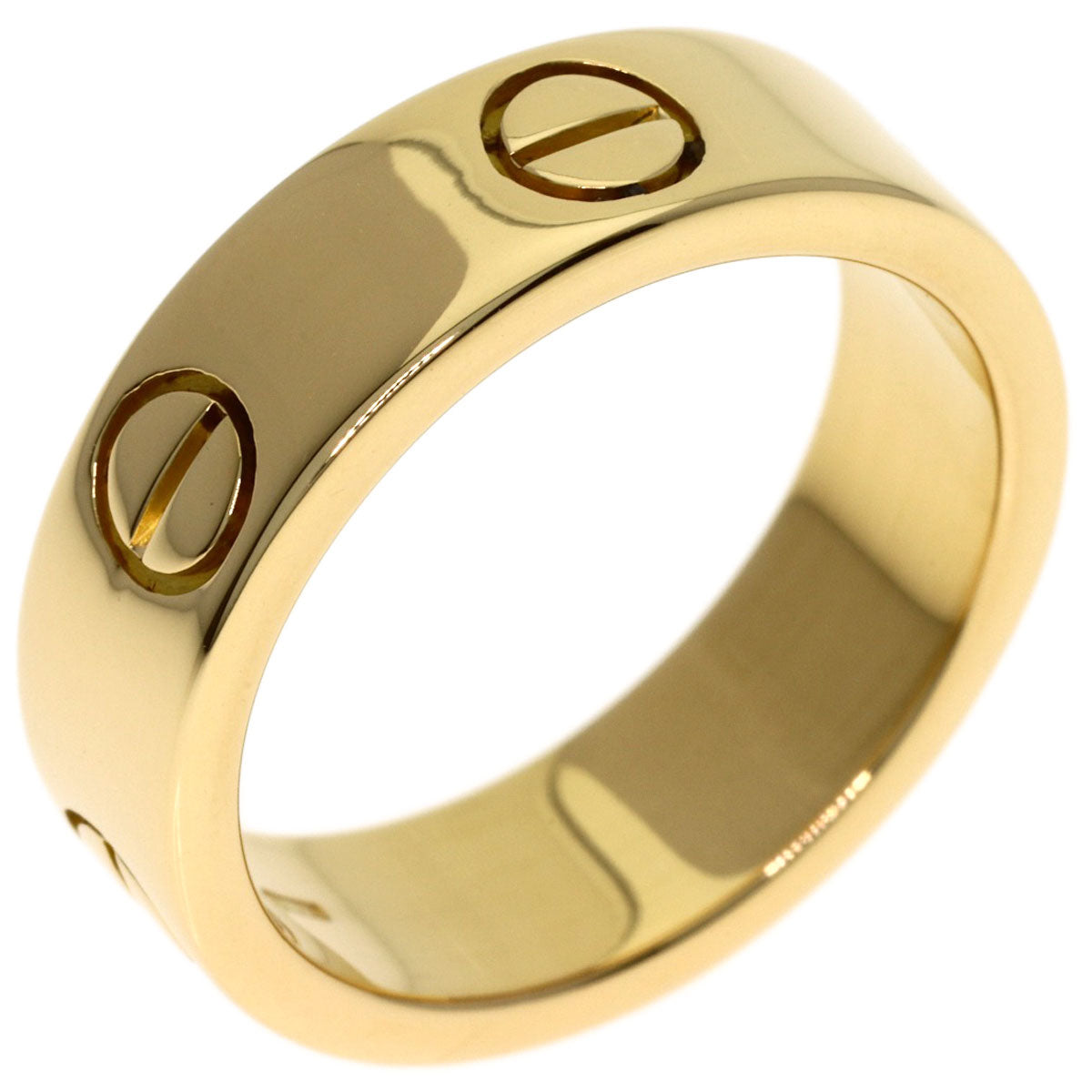 CARTIER love ring #51 Ring K18 Yellow Gold Ladies [Used]