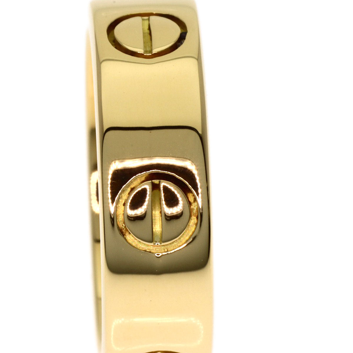 CARTIER love ring #51 Ring K18 Yellow Gold Ladies [Used]