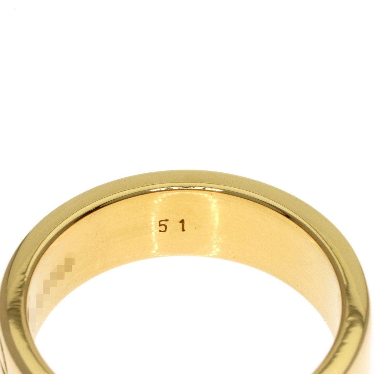 CARTIER love ring #51 Ring K18 Yellow Gold Ladies [Used]