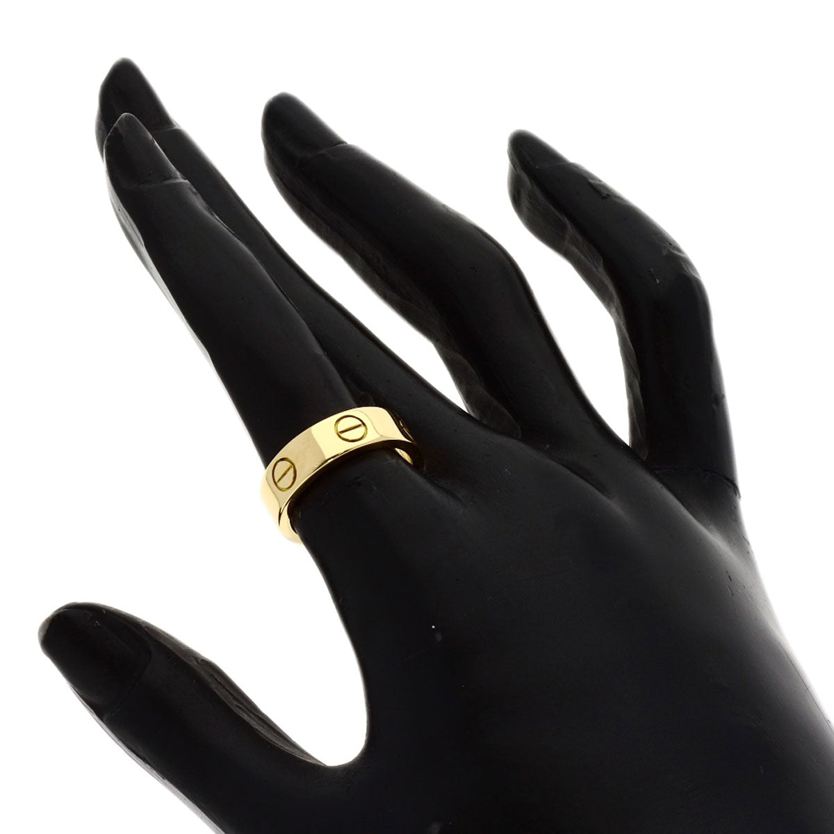 CARTIER love ring #51 Ring K18 Yellow Gold Ladies [Used]