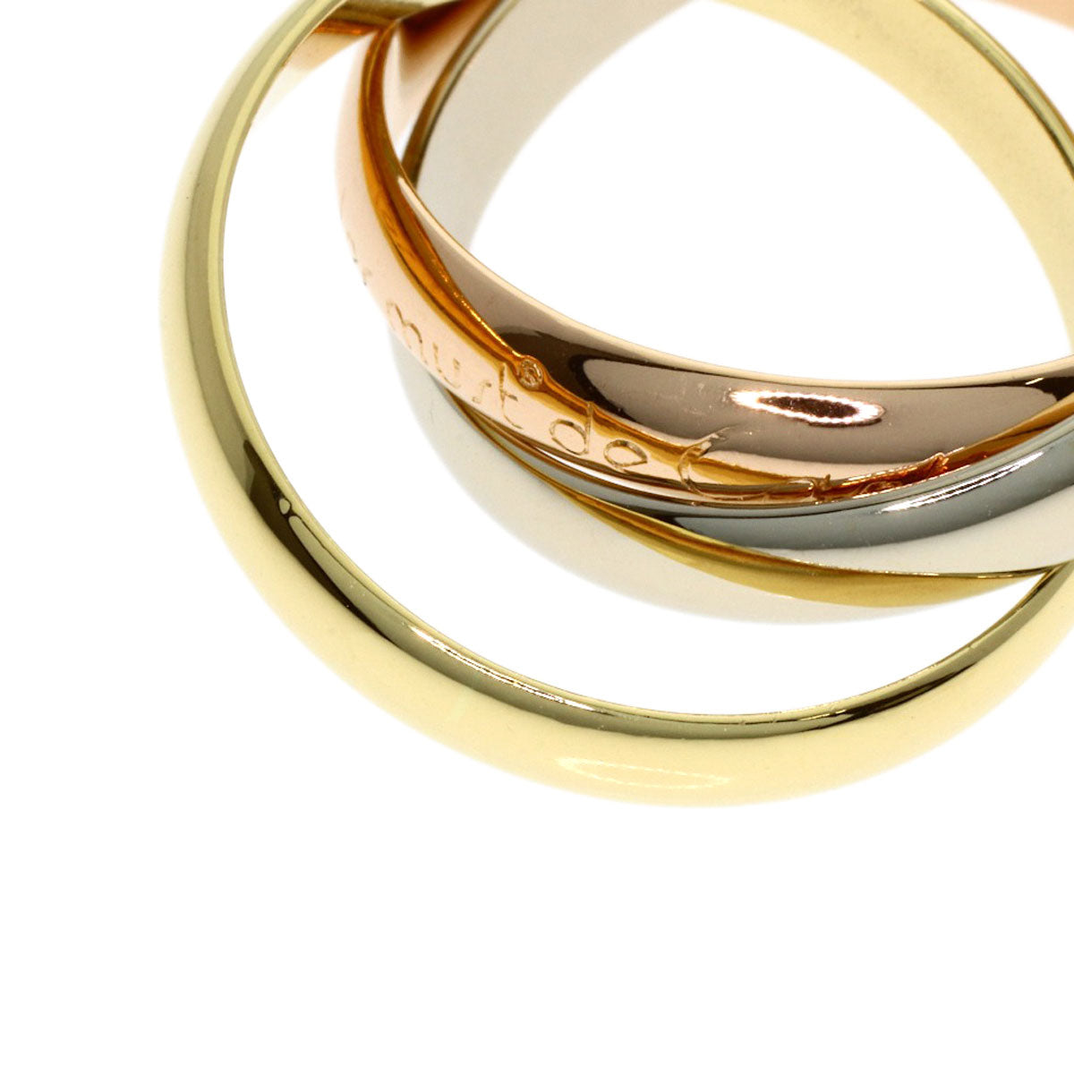 CARTIER Trinity #52 Ring K18 Yellow Gold 18K Pink GoldLadies [Used]