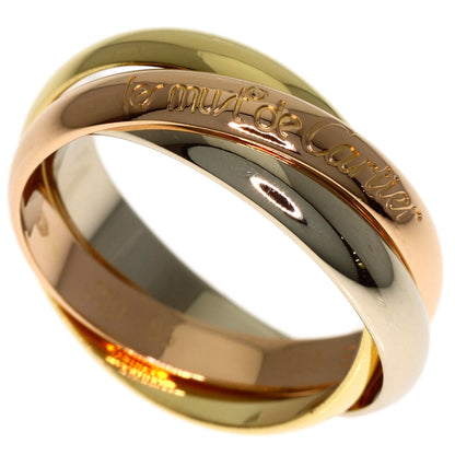 CARTIER Trinity MM #55 Ring K18 Yellow Gold K18 White GoldLadies [Used]