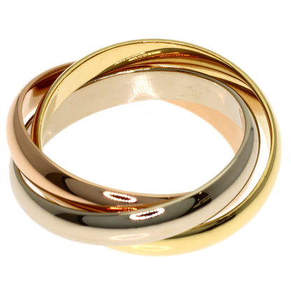 CARTIER Trinity MM #55 Ring K18 Yellow Gold K18 White GoldLadies [Used]