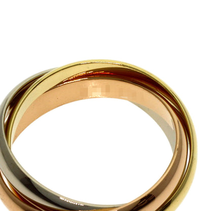 CARTIER Trinity #57 Ring K18 Yellow Gold K18 White GoldLadies [Used]