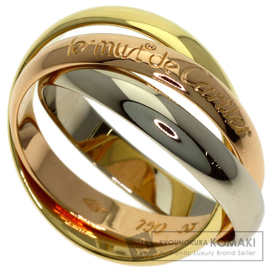 CARTIER Trinity #53 Ring K18 Yellow Gold K18 White GoldLadies [Used]
