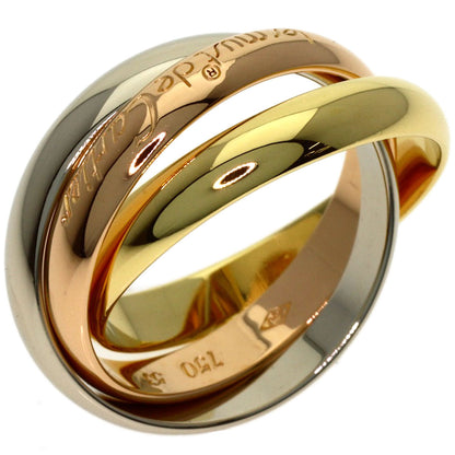 CARTIER Trinity #53 Ring K18 Yellow Gold K18 White GoldLadies [Used]