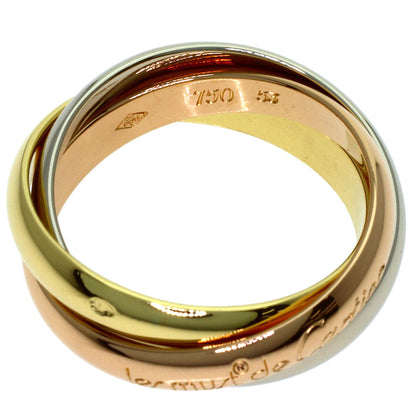 CARTIER Trinity #53 Ring K18 Yellow Gold K18 White GoldLadies [Used]