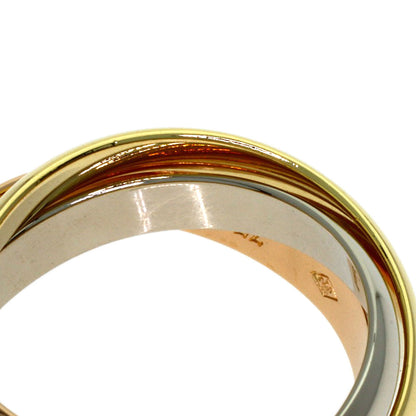 CARTIER Trinity #53 Ring K18 Yellow Gold K18 White GoldLadies [Used]