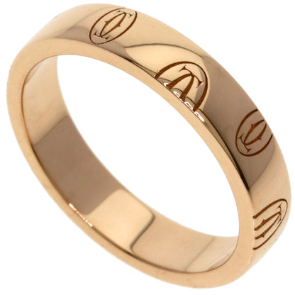 CARTIER Happy birthday # 50 Ring K18 Pink Gold Ladies [Used]