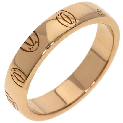 CARTIER Happy birthday # 50 Ring K18 Pink Gold Ladies [Used]
