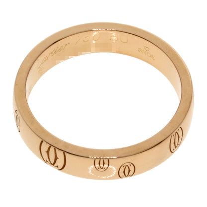 CARTIER Happy birthday # 50 Ring K18 Pink Gold Ladies [Used]