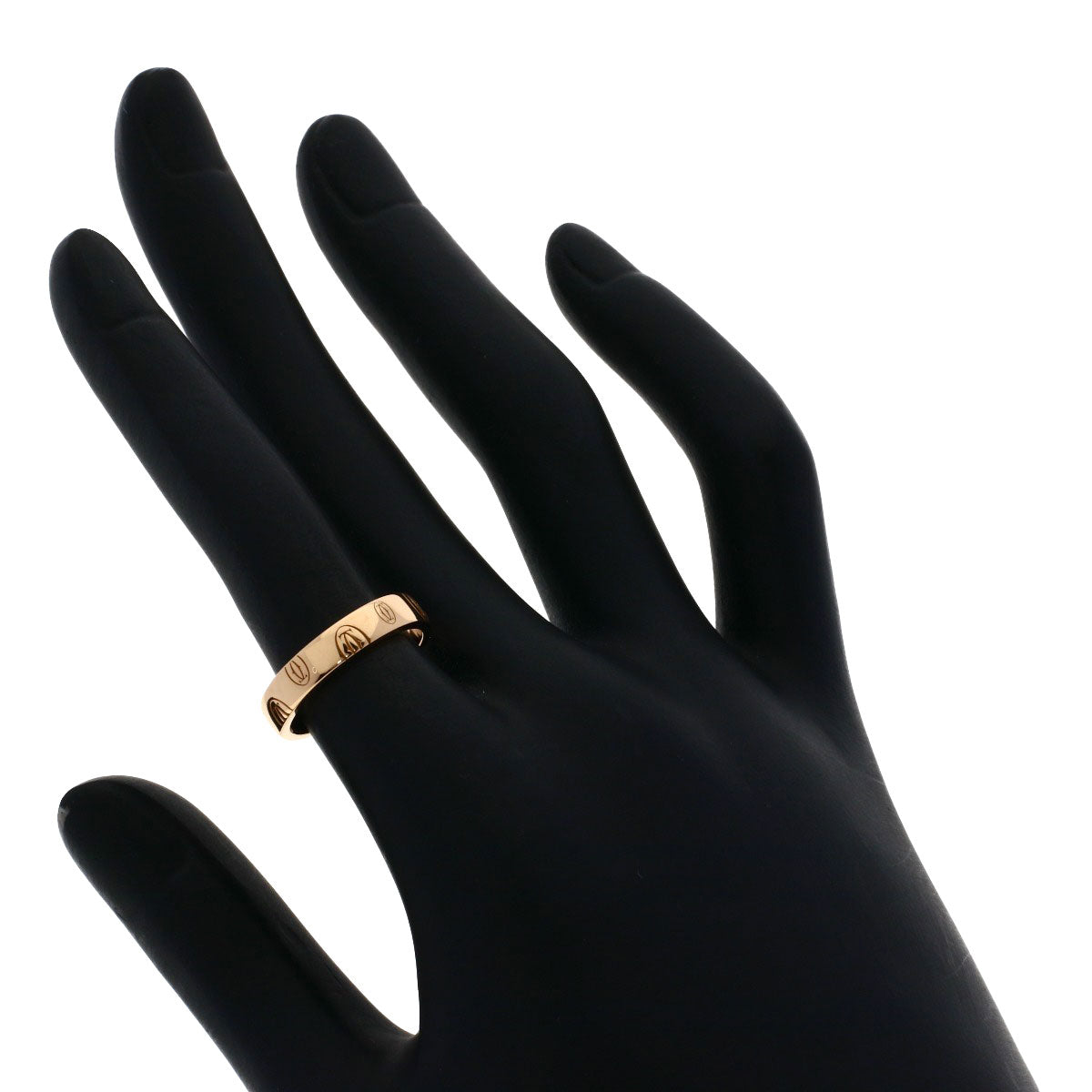 CARTIER Happy birthday # 50 Ring K18 Pink Gold Ladies [Used]